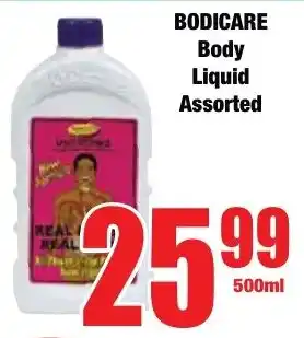 Boxer Superstores BODICARE Body Liquid Assorted offer
