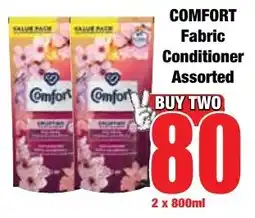 Boxer Superstores COMFORT Fabric Conditioner Assorted offer