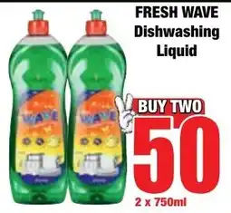Boxer Superstores FRESH WAVE Dishwashing Liquid offer