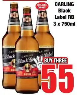 Boxer Superstores CARLING Black Label RB offer