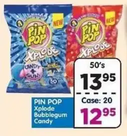 DB Cash And Carry PIN POP Xplode Bubblegum Candy offer