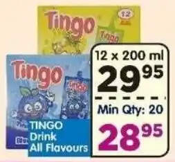 DB Cash And Carry TINGO Drink All Flavours offer