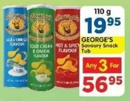 DB Cash And Carry GEORGE'S Savoury Snack Tub offer