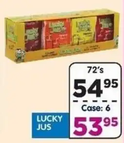 DB Cash And Carry Lucky Jus offer