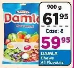 DB Cash And Carry DAMLA Chews All Flavours offer