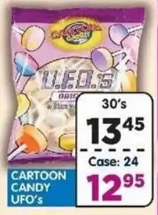 DB Cash And Carry Cartoon Candy Ufo's offer