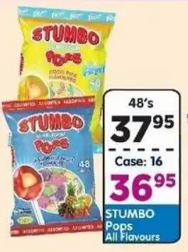 DB Cash And Carry STUMBO Pops All Flavours offer