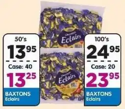 DB Cash And Carry BAXTONS Eclairs offer