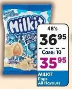 DB Cash And Carry MILKIT Pops All Flavours offer