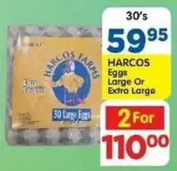 DB Cash And Carry HARCOS Eggs Large Or Extra Large offer
