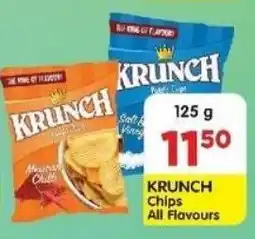 DB Cash And Carry KRUNCH Chips All Flavours offer