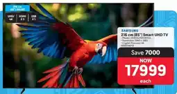 Makro SAMSUNG 216 cm 85" Smart UHD TV offer