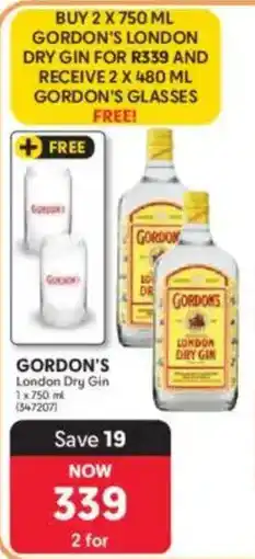 Makro GORDON'S London Dry Gin offer