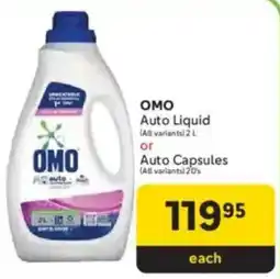 Makro OMO Auto Liquid or Auto Capsules offer