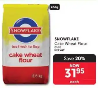Makro SNOWFLAKE Cake Wheat Flour offer