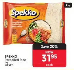 Makro SPEKKO Parboiled Rice offer