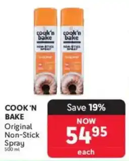 Makro COOK'N BAKE Original Non-Stick Spray offer