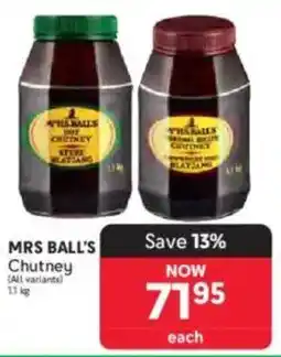 Makro MRS BALL'S Chutney offer