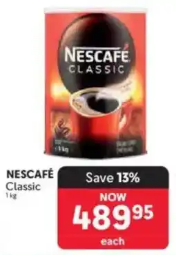 Makro NESCAFE Classic offer