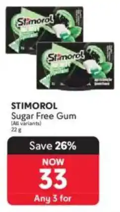 Makro STIMOROL Sugar Free Gum offer