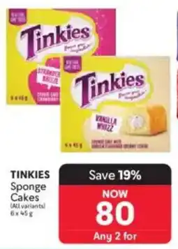 Makro TINKIES Sponge Cakes offer