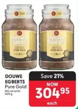 Makro DOUWE EGBERTS Pure Gold offer