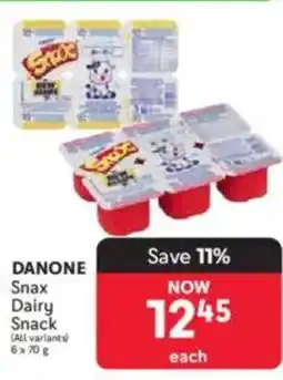 Makro DANONE Snax Dairy Snack offer