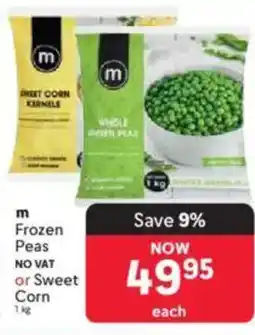 Makro m Frozen Peas or Sweet Corn offer