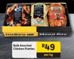 Makro Bulk Assorted Chicken Flatties offer