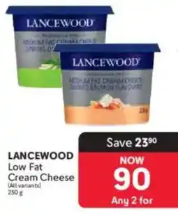 Makro LANCEWOOD Low Fat Cream Cheese offer