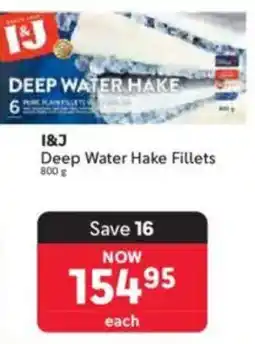 Makro I&J Deep Water Hake Fillets offer