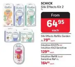 Makro SCHICK Silk Effects Kit 2 offer