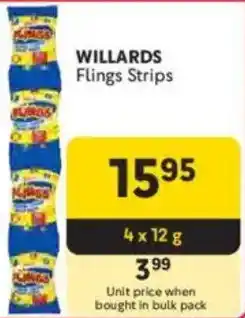 Makro WILLARDS Flings Strips offer
