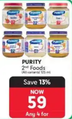 Makro PURITY 2nd Foods offer