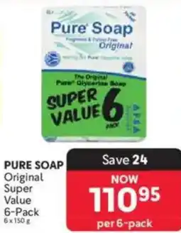 Makro PURE SOAP Original Super Value offer