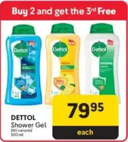Makro DETTOL Shower Gel offer