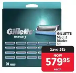 Makro GILLETTE Mach3 Blades offer