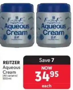 Makro REITZER Aqueous Cream offer