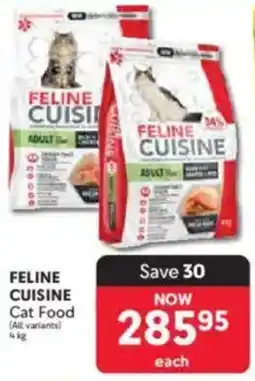 Makro FELINE CUISINE Cat Food offer