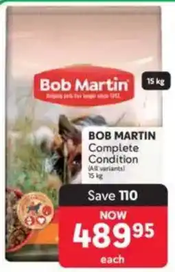 Makro BOB MARTIN Complete Condition offer