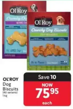 Makro OL'ROY Dog Biscuits offer