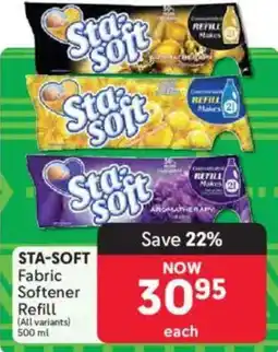 Makro STA-SOFT Fabric Softener Refill offer