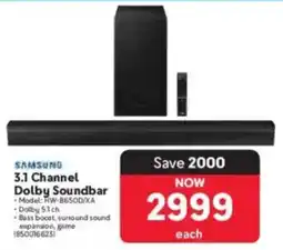 Makro SAMSUNG 3.1 Channel Dolby Soundbar offer