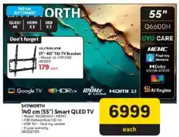 Makro SKYWORTH 140 cm 55" Smart QLED TV offer