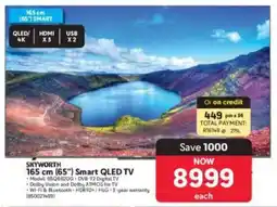 Makro SKYWORTH 165 cm 65" Smart QLED TV offer