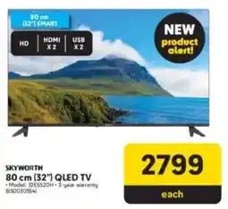 Makro SKYWORTH 80 cm 32" QLED TV offer