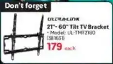 Makro ULTRA-Link 21"-60" Tilt TV Bracket offer