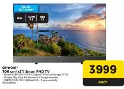 Makro SKYWORTH 106 cm 42" Smart FHD TV offer