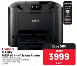 Makro Canon Maxify MB5440 4-in-1 Inkjet Printer offer