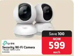 Makro Tp-link Security Wi-Fi Camera offer